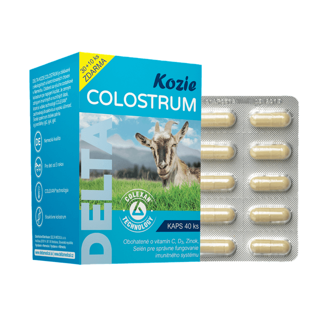 DELTA COLOSTRUM® Kozí 40 cps